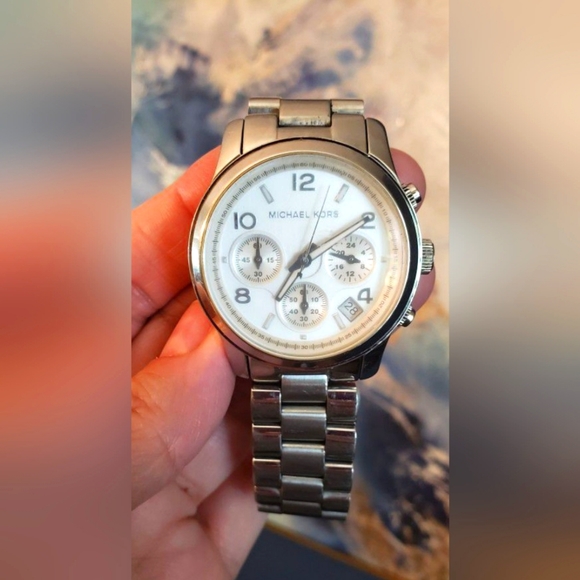 Michael Kors Other - Michael Kors, Stainless steel, Runway Women's Watch MK5076.